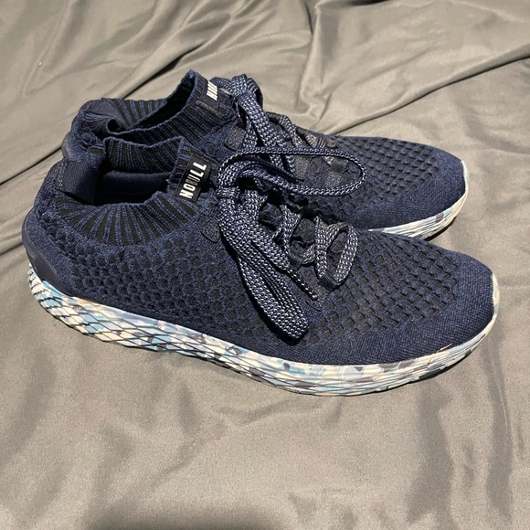 Nobull project men’s shoes 11 navy camo runners like NEW - Picture 1 of 3